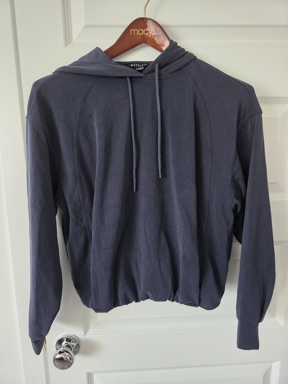 Athleta Men's Navy Pullover Hoodie